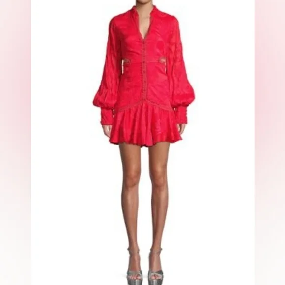 strapless open back dress Barry. Wang Mens Western Shirt Casual Red Paisley Jacquard Long Sleeve Button Down Shirt, M main image 1